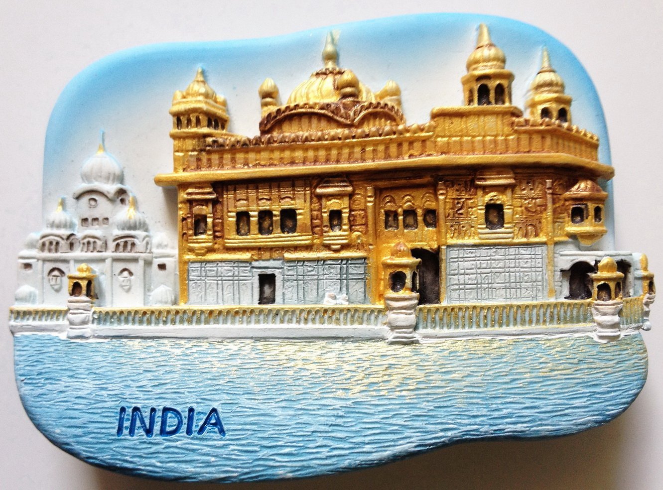 The Golden Temple (Harmandir Sahib) Amritsar INDIA 3D fridge magnet