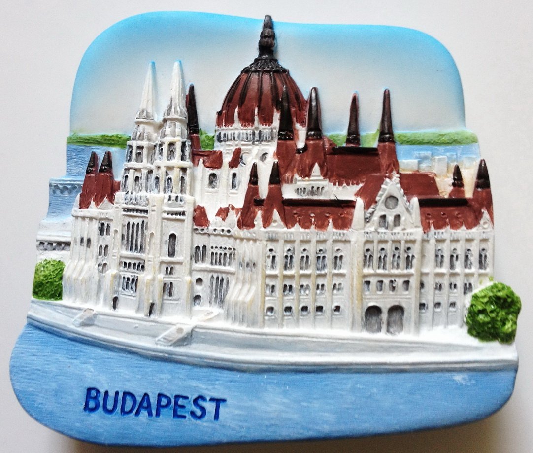 The Parliament Budapest Hungary High Quality Resin 3D fridge magnet