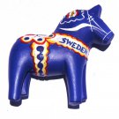 Blue Swedish Dala Horse Sweden High Quality Resin 3D fridge magnet