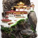 Tiger's Nest Monastery BHUTAN High Quality Resin 3D fridge magnet