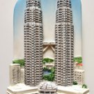 Petronas Twin Towers Malaysia High Quality Resin 3D fridge magnet