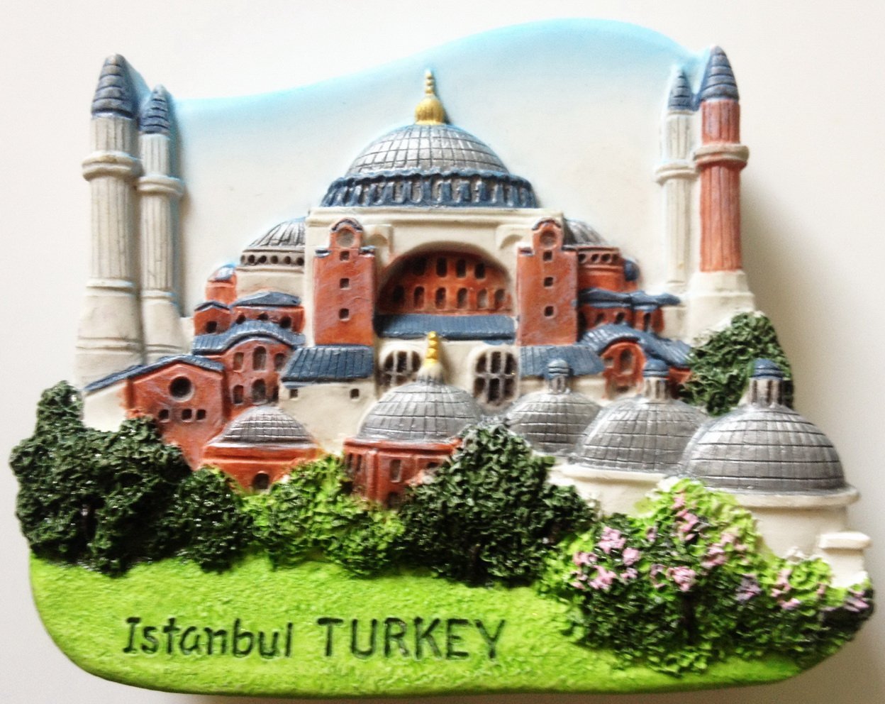 Hagia Sophia Istanbul TURKEY High Quality Resin 3D fridge magnet