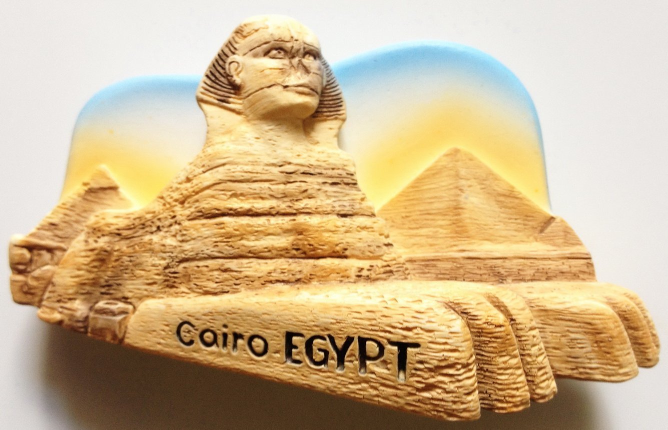 The Great Sphinx Cairo Egypt High Quality Resin 3D fridge magnet