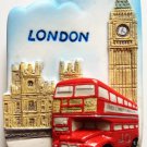 Red Bus and Big Ben London High Quality Resin 3D fridge magnet
