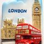 Red Bus and Big Ben London High Quality Resin 3D fridge magnet