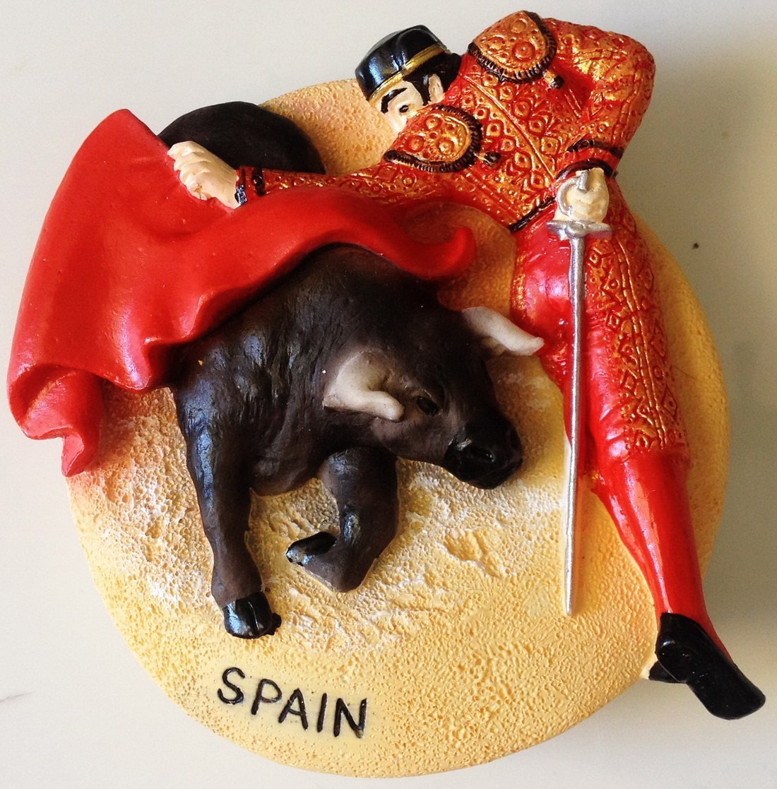 Bullfighting Matador Spain High Quality Resin 3D fridge magnet