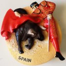 Bullfighting Matador Spain High Quality Resin 3D fridge magnet