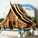 Wat Xieng Thong Luang Prabang LAOS High Quality Resin 3D fridge magnet
