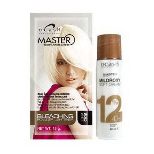 Dcash Master Hair Bleaching Powder Lightener Kit : White 15g