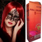 Premium Permanent Hair Colour Cream Dye Light Blonde Red Reflect Punk Goth 8/5