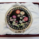 b3 oriental mother of pearl  lacquered pretty hand cosmetic mirror