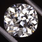 1.23ct F SI2 CERTIFIED VINTAGE OLD MINE CUSHION CUT DIAMOND ENGAGEMENT ANTIQUE