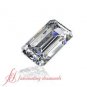 0.71ct I VVS2 STEP CUT RECTANGULAR DIAMOND BAGUETTE EMERALD LOOSE 7mm 3/4 CARAT