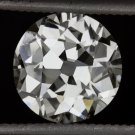 1.37c VINTAGE H SI2 CERTIFIED OLD EUROPEAN CUT LOOSE ROUND DIAMOND ANTIQUE 1.5ct
