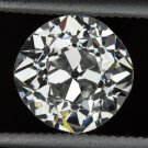 1.30ct G VS2 VINTAGE OLD MINE CUT EUROPEAN DIAMOND EGL-USA CERTIFIED ENGAGEMENT