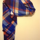 Zara bloggers favourite Tartan Blanket Checked Scarf BNWT