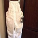 Zara woman white denim dungarees BNWT S jumpsuit