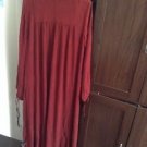 Zara Maroon Long Studio Dress BNWT