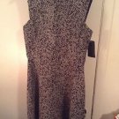 ZARA MIDI HERRINGBONE DRESS BLOGGERS FAV BNWT L ECRU/Back