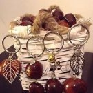Lucky charm keychain handmade buckeye