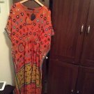 Zara woman  hand Embroidered  Long Tunic  Dress  One Size  m BNWT