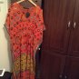 Zara woman  hand Embroidered  Long Tunic  Dress  One Size  m BNWT