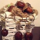 MY MOM MY HERO Lucky charm keychain handmade buckeye BNWT