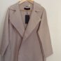Zara Woman  Handmade double breasted  wool coat BNWT  Sand  M  one size