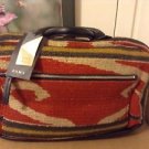 Zara ethnic style fabric duffle bag BNWT multicoloured