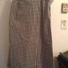 Zara rare Checked Cropped Skort Trousers  BNWT Xs black/ecru