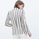 Zara woman stripe textured blazer  BNWT xs
