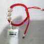 pure pearl red sillk Knotted bracelet for baby gift,00143SC