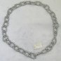 freshwater cultured grey rice pearl endless necklace,00327XM