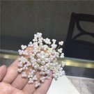handmade freshwater pearl brooch for sweater ,01222ZC