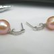 D---real pearl earring
