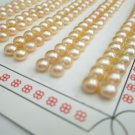 10 pair 4-5mm button cultured pearl bead,half drilled，DIY jewelry findings ,00001KB