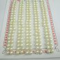 10 pair 5-6mm white freshwater pearl flat bead,DIY jewelry findings ,00002KB