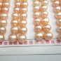 10 pair 6-7mm pink bread pearl loose bead, DIY jewelry findings,00004KB