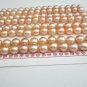 10 pair 6-7mm pink bread pearl loose bead, DIY jewelry findings,00004KB
