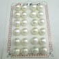 1 pair 13-14mm large frewater button  pearl loose bead&iuml;&frac14;�DIY jewelry findings,00015KB