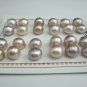 1 pair 13-14mm large frewater button  pearl loose bead&iuml;&frac14;�DIY jewelry findings,00015KB