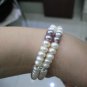 freshwater round pearl Bracelet with 925 silver clasp,00234SY