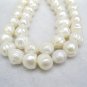 10-11mm freshwater ringed  genuine pearl on  loose strand,01005XC