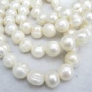 huge 12-13mm ridge pearl on temporary strand,01007XC