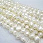 7-8mm natural freshwater nugget pearl on temporary strand,01008XLB