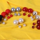 Dior New 2016 tribal earrings pearl