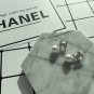 chanel CC Logo Earrings Pearl Classic