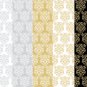 12 Digital Scrapbook Paper Arabesque Pattern