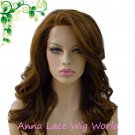 free shipping Synthetic 18inch umber lace front wig