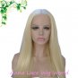 free shipping synthetic blond lace front wig for women